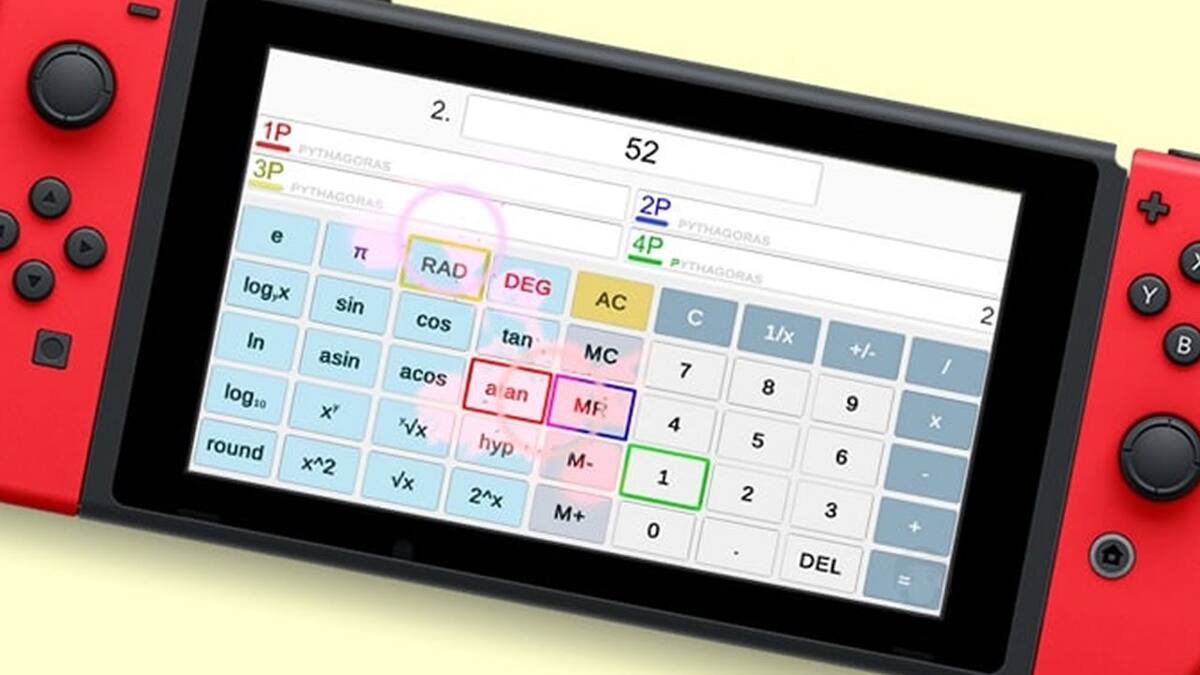 Battle Calculator llegó a la consola híbrida con una propuesta multijugador