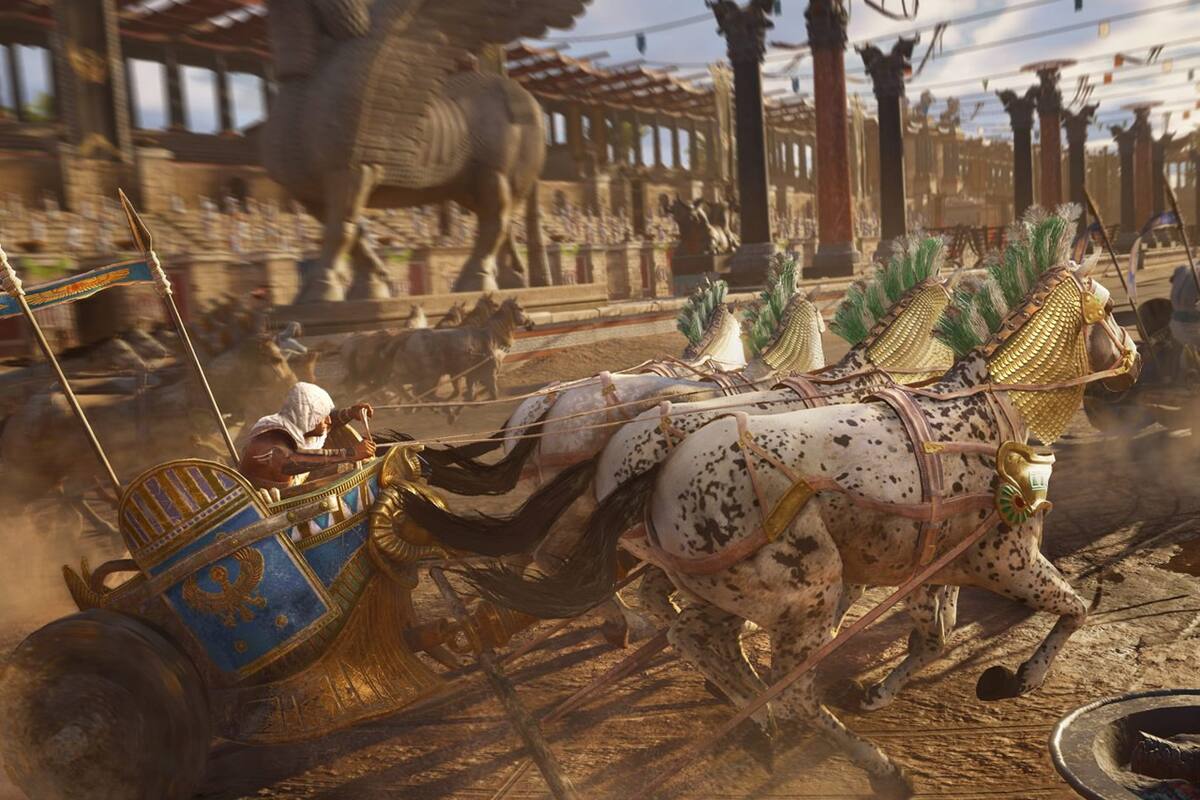 Así luce el mundo abierto de Assassin's Creed Origins