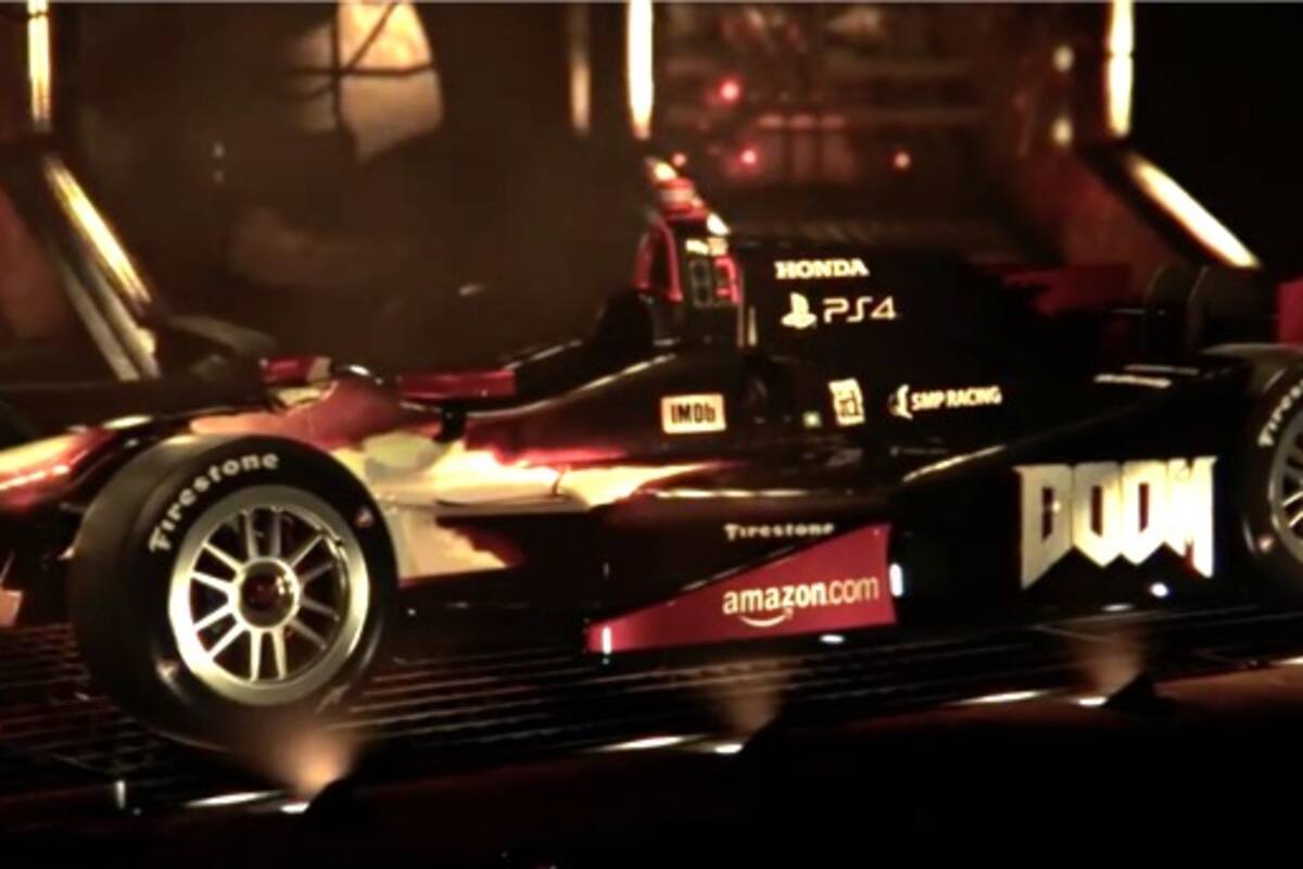DOOM patrocinará un carro de carreras en Indy 500
