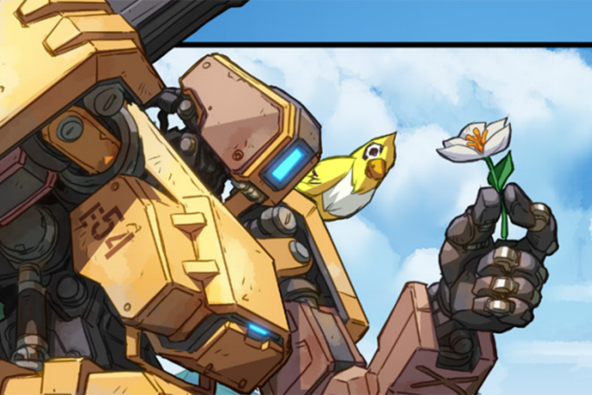Conoce la historia de Bastion y Torbjorn en el nuevo cómic de Overwatch