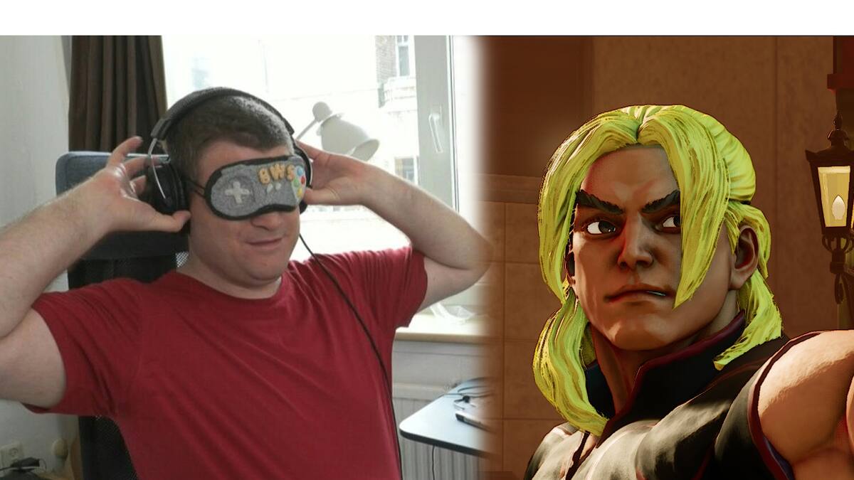 BlindWarriorSven sorprendió a la comunidad por sus habilidades en el juego de Capcom