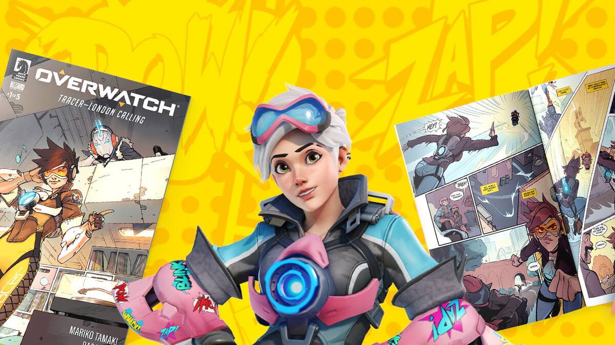 Blizzard celebra el lanzamiento del nuevo cómic de Tracer con mucho contenido gratuito
