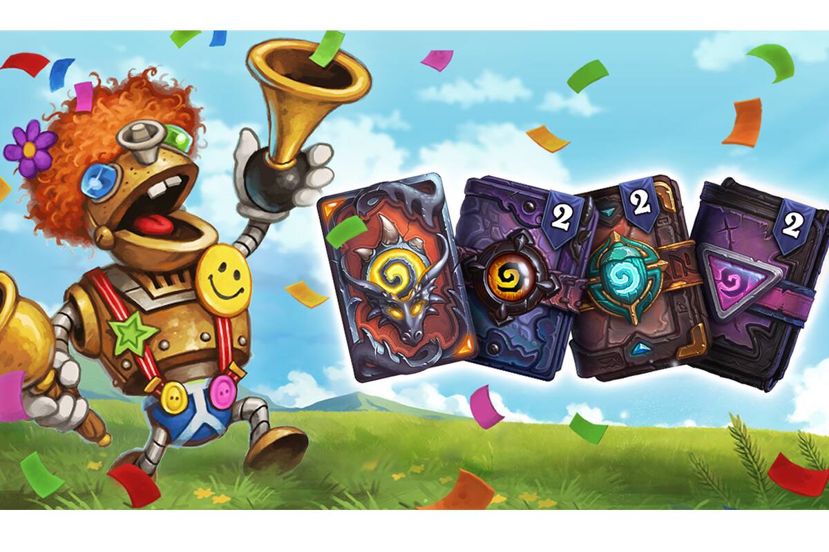 Estos regalos te esperan en el evento de aniversario de Hearthstone