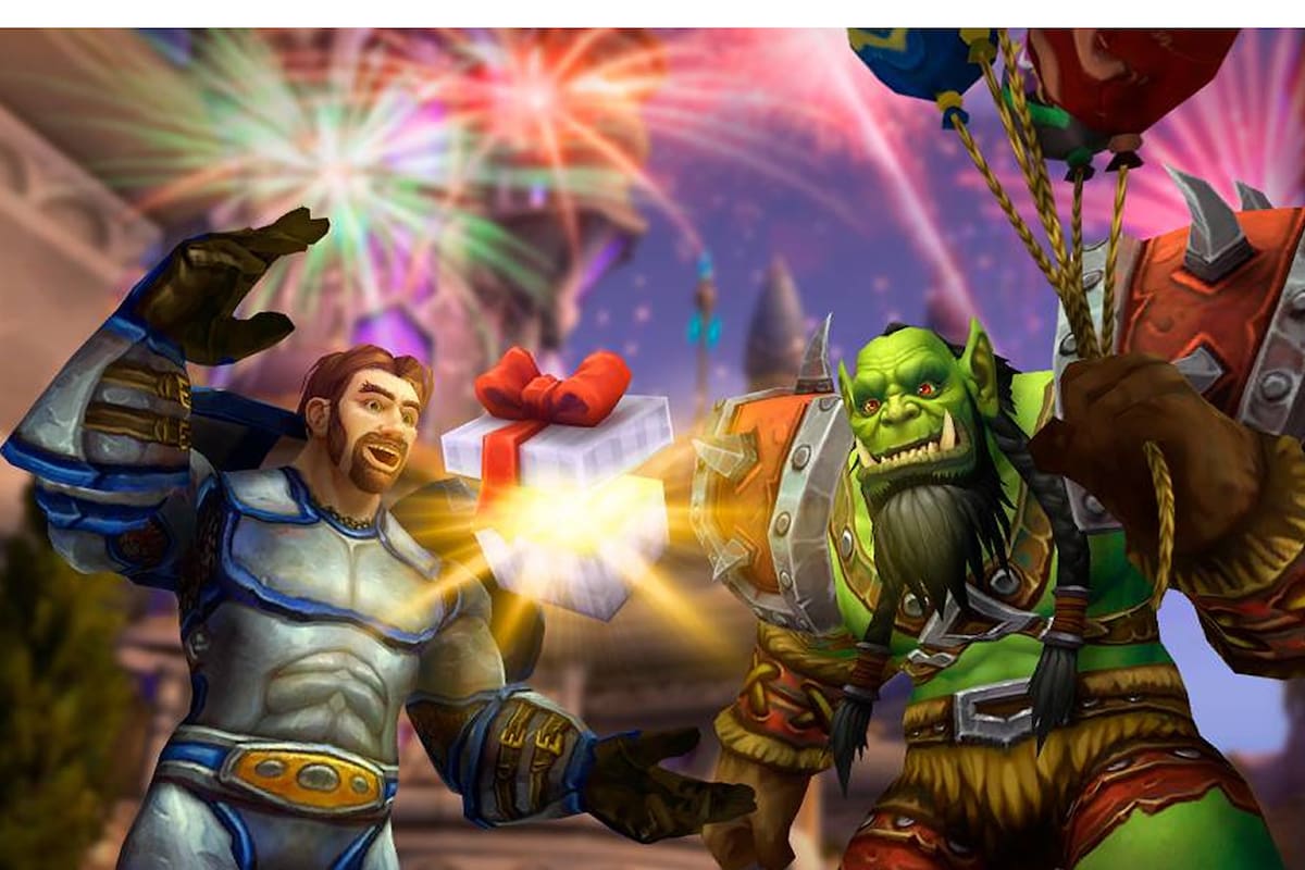 World of Warcraft ofrece contenido especial y regalos por sus 16 años