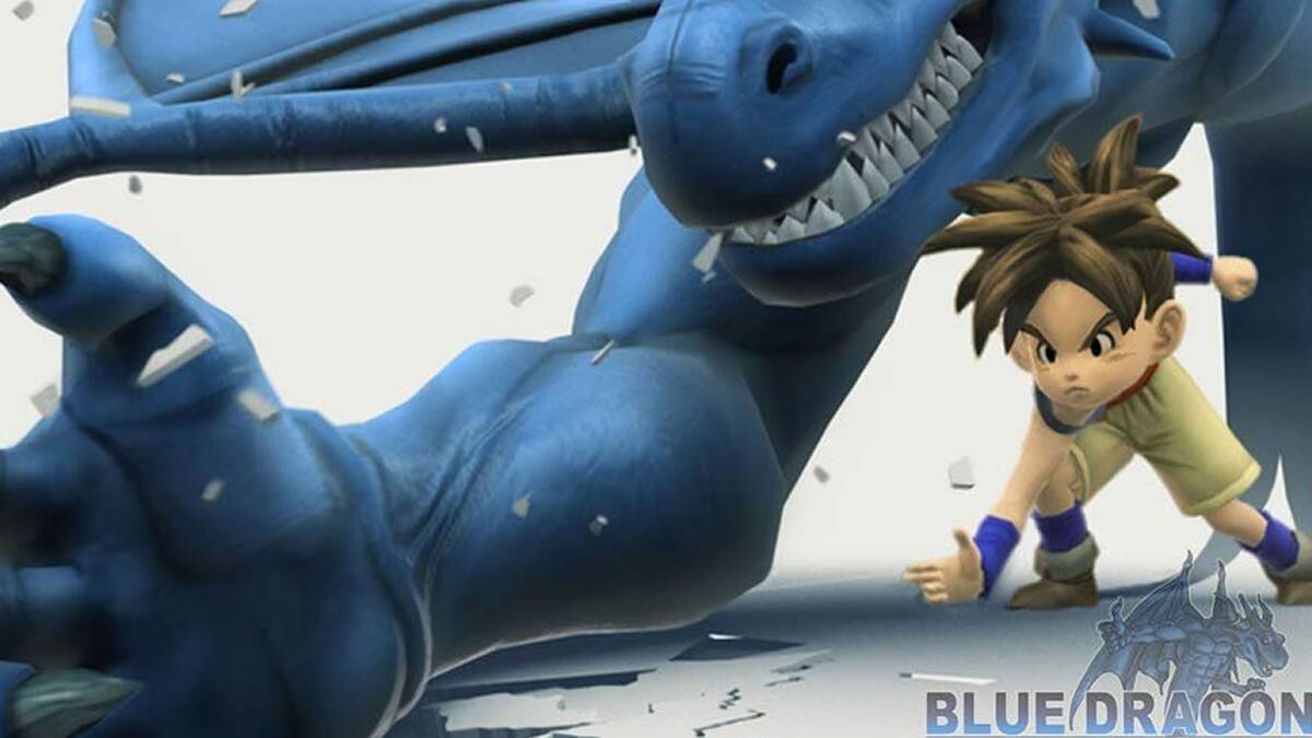 Blue Dragon debutó en Japón en 2006, en Occidente en 2007 como exclusiva de Xbox 360