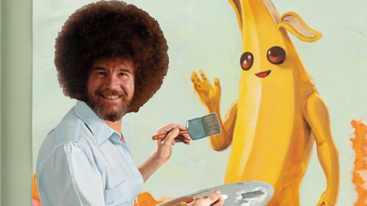Bob Ross Fortnite