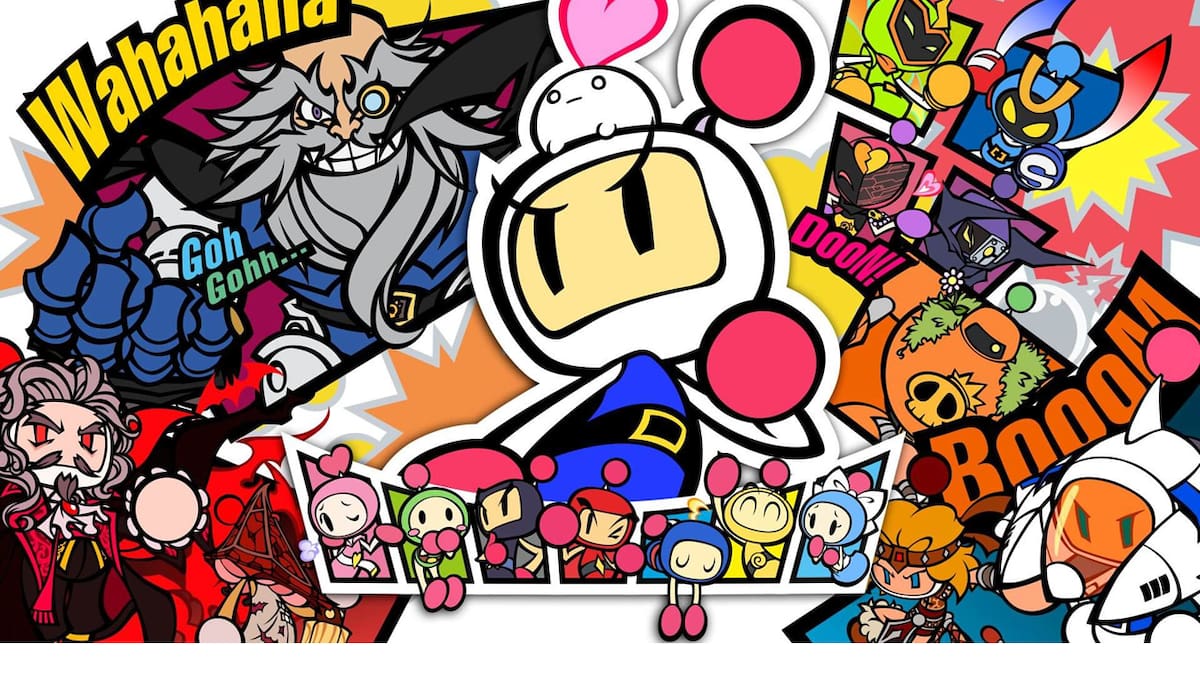 Bomberman hizo un salto bungee para celebrar