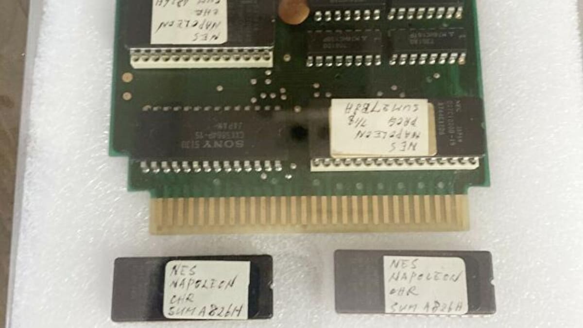 Both "one-of-a-kind, never-digitized" games could be sold for a fortune