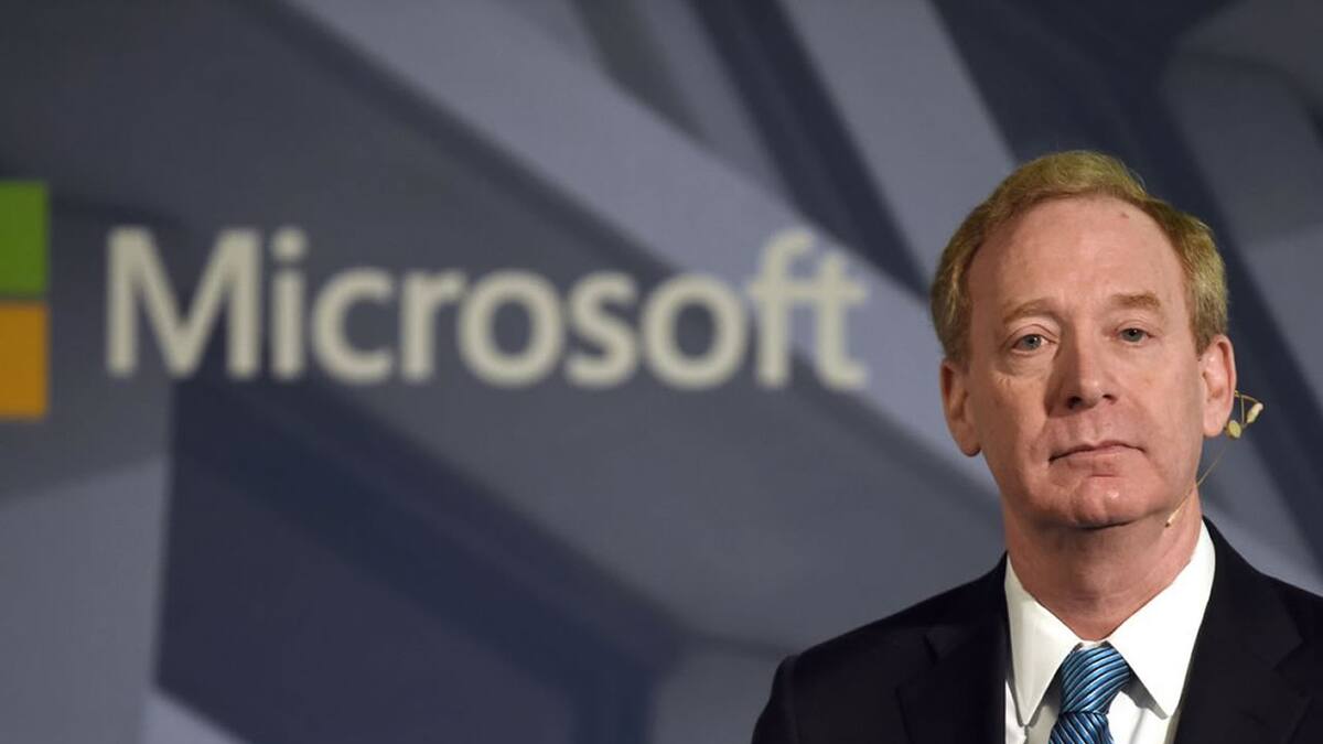 Brad Smith aseguró que la compañía está en toda la disposición de encontrar soluciones para romper el bloqueo