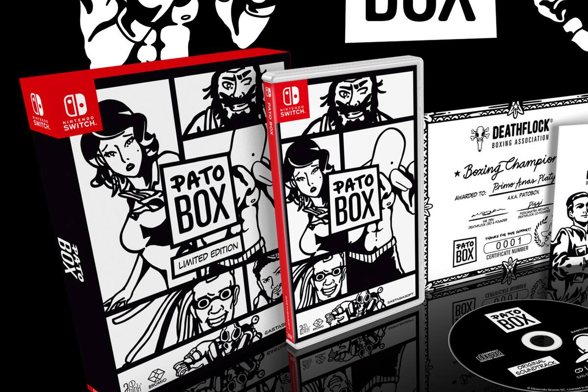 Habrá versión física de Pato Box para Nintendo Switch y PS Vita