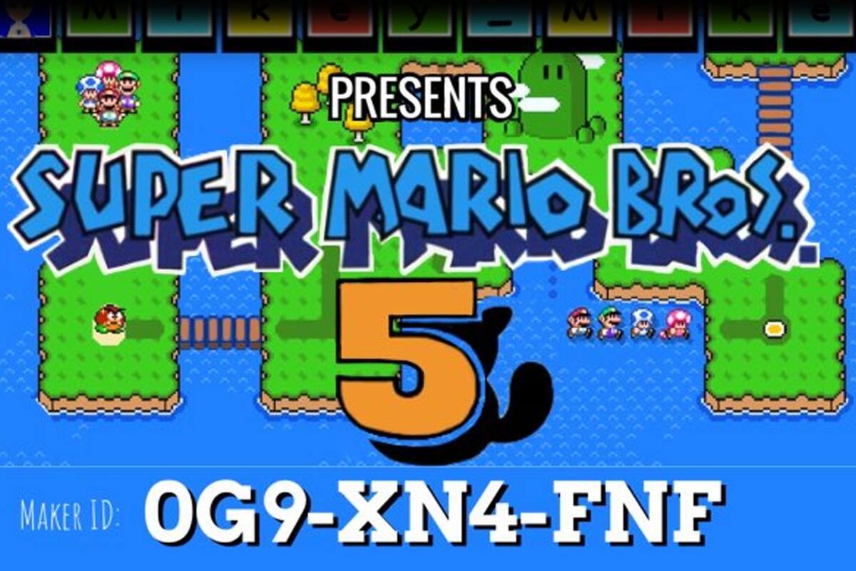 Fan pasó años creando Super Mario Bros. 5 y es imposible que Nintendo lo demande