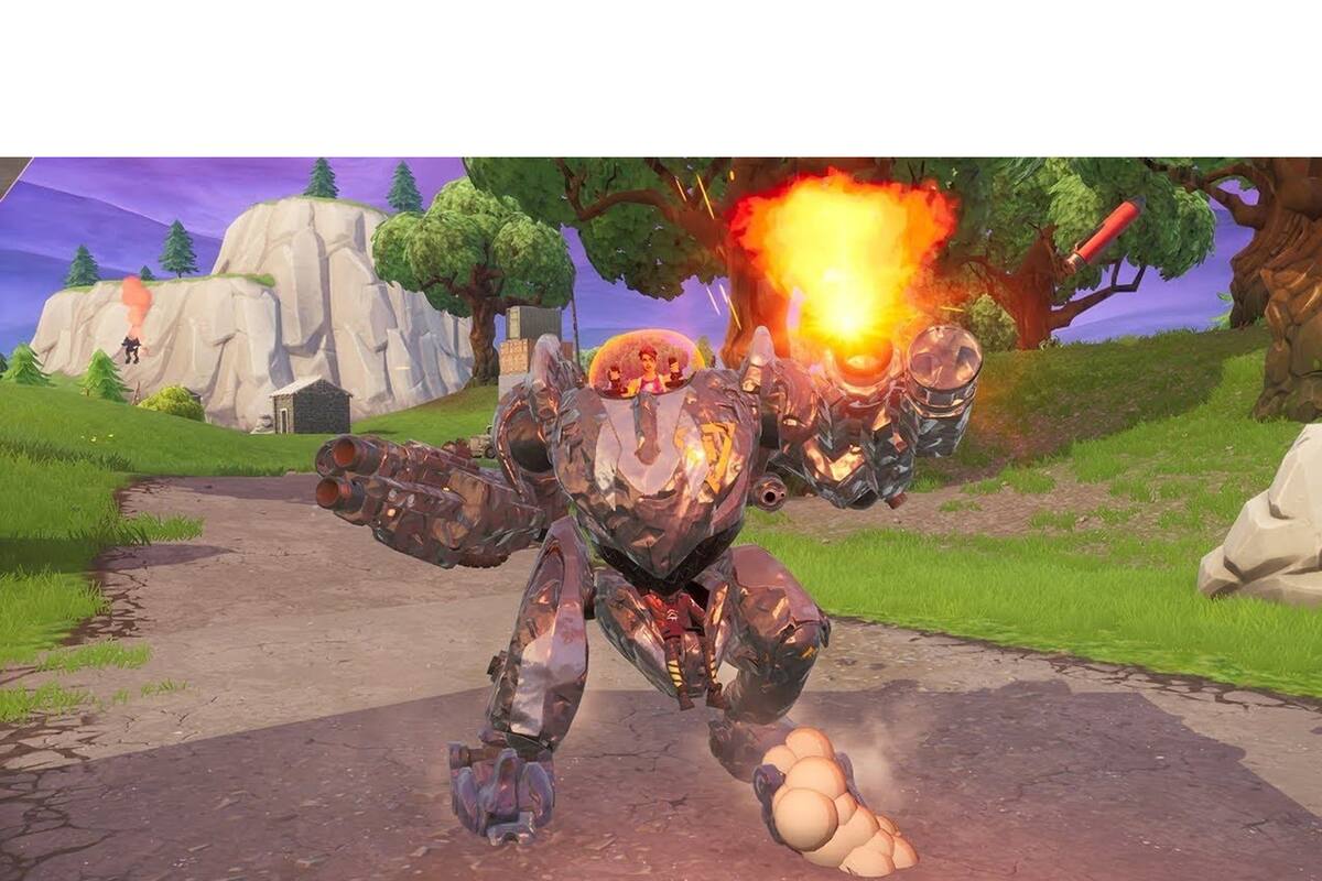 Campeón de Fortnite arremete contra los mechas del Battle Royale
