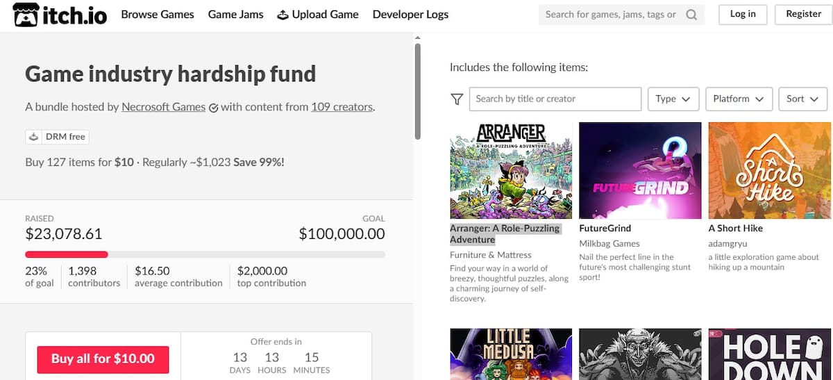 Bundle itchio