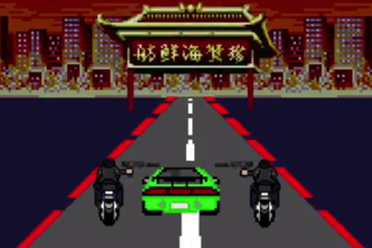 Así luciría The Fast and the Furious si fuera un juego de 8-Bits