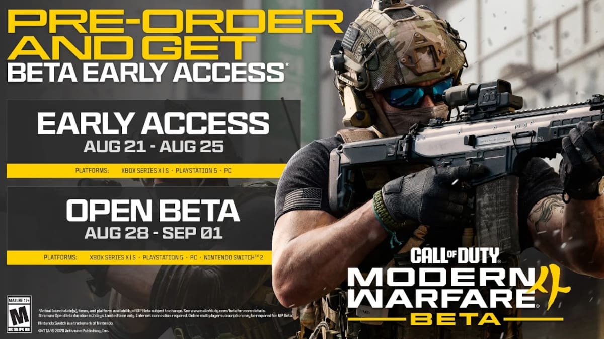 Call of Duty: Modern Warfare 4 Beta abierta