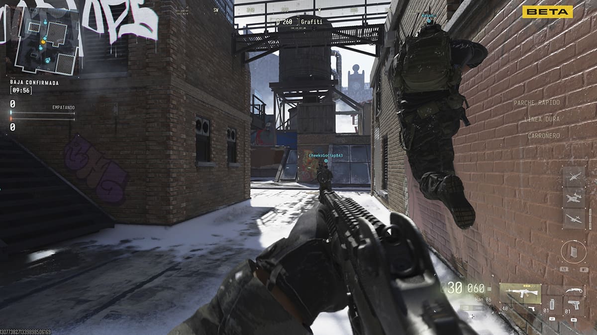 Call of Duty Modern Warfare 4 movimiento
