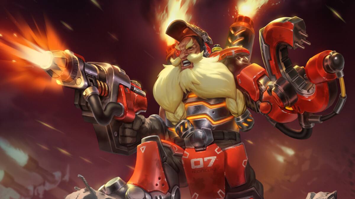 Cambios a Torbjorn, D.Va, Soldado 76, Zarya, Ana, Mei, Symmetra y Lúcio