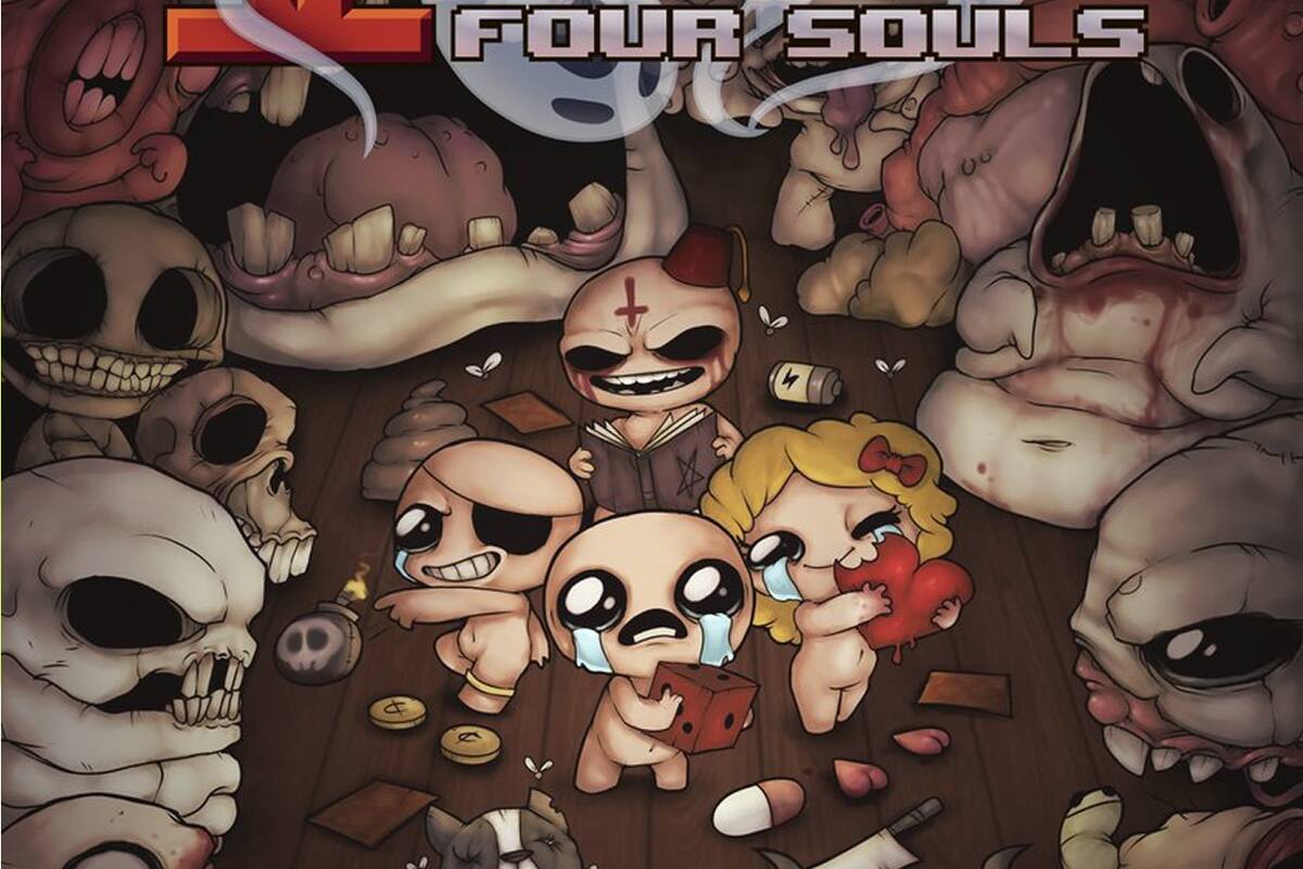 The Binding of Isaac: Four Souls es un juego de cartas