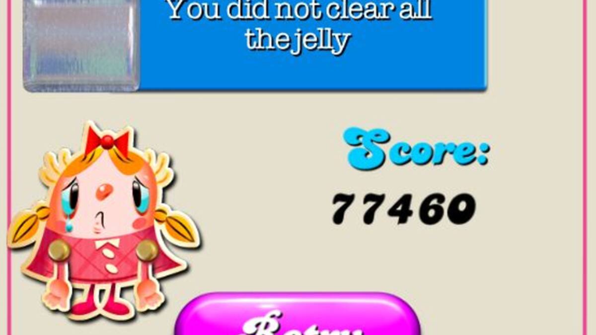 Candy Crush Saga no cumple proyecciones de ganancias