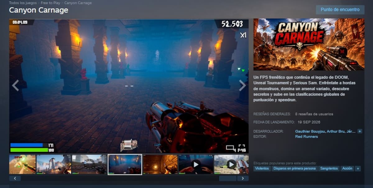Canyon Carnage Steam