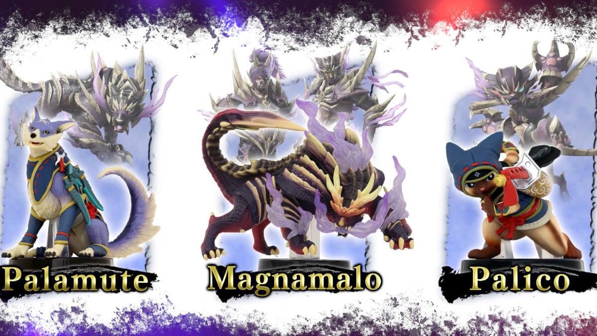 Capcom anunció que este set de las figuras de Palamute, Palico y Magnamalo será muy raro
