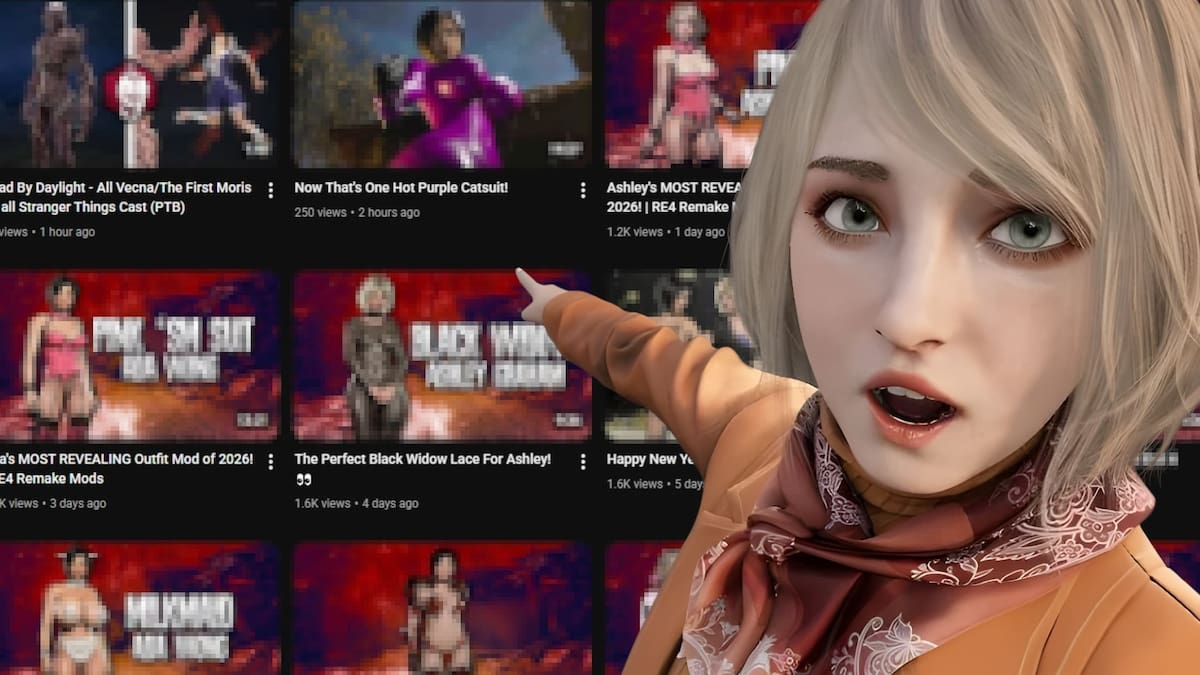 Capcom YouTube GrizzoUK mods Resident Evil elminación videos copyright strike