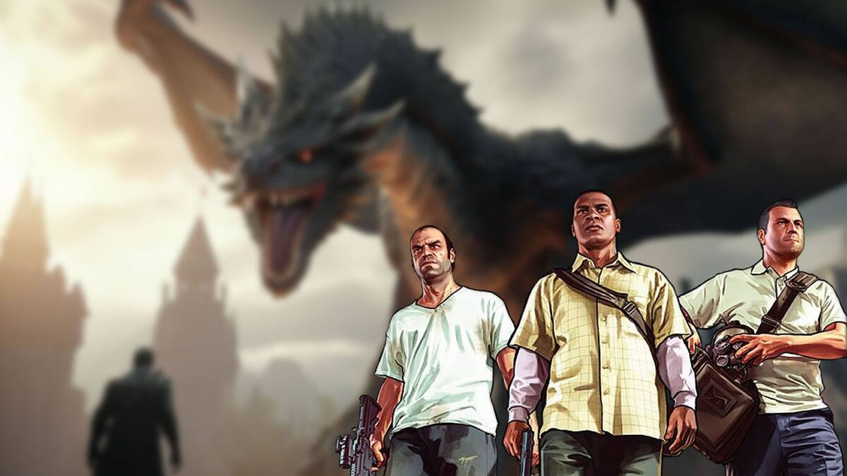 Capcom's fantasy RPG title drew inspiration from Rockstar Games' work