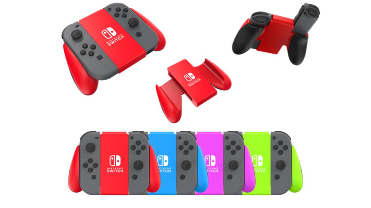 Cargadores de Joycon, mandos plásticos, protectores y más