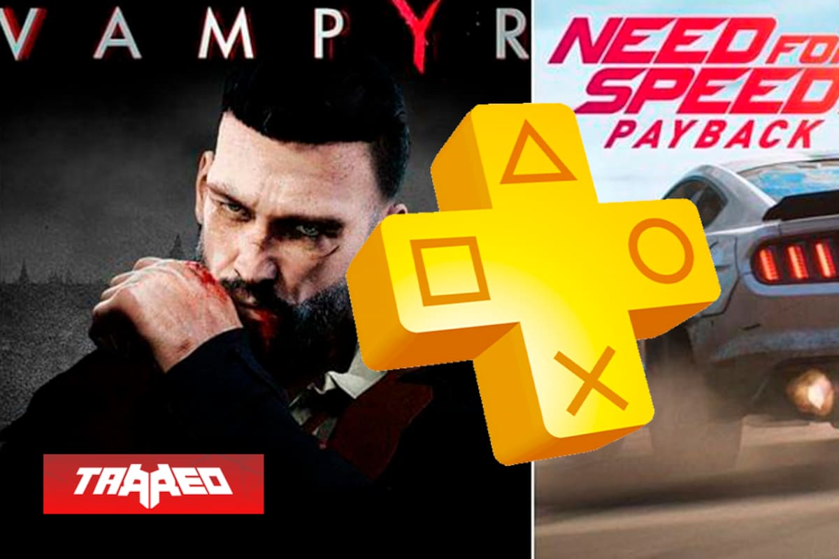 Need for Speed: Payback y Vampyr serán los juegos gratis de PlayStation Plus para octubre