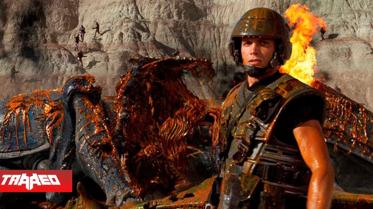 Casper Van Dien también conocido como Johnny Rico se muestra emocionado por la idea
