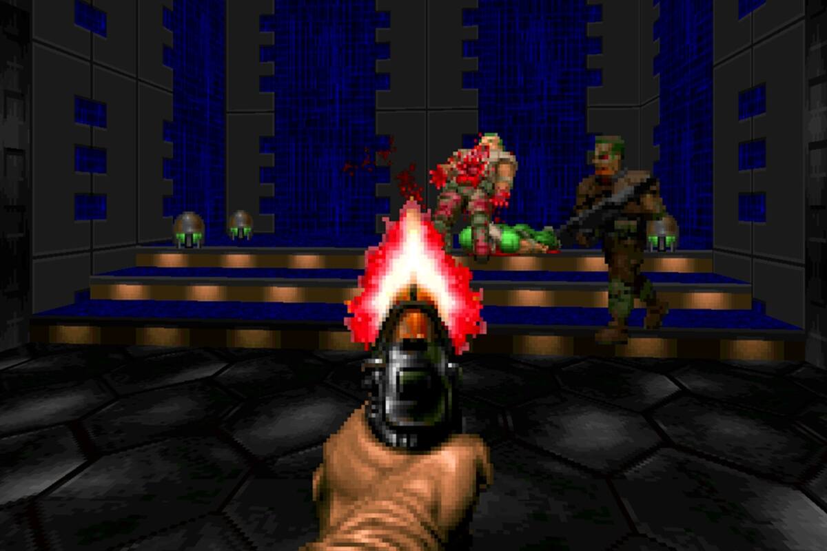 Mythbusters prueban que es posible cargar 9 armas en DOOM
