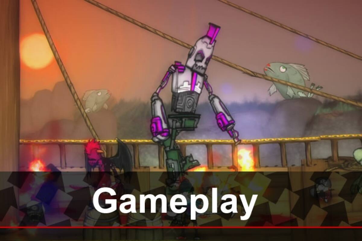 Charlie Murder: Gameplay