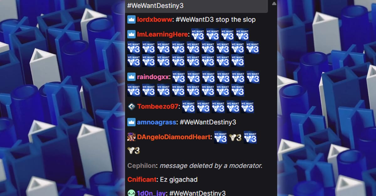 Chat State of Play Destiny 3