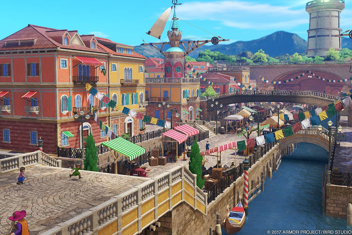 Así luce Dragon Quest XI en PS Vita vía Remote Play