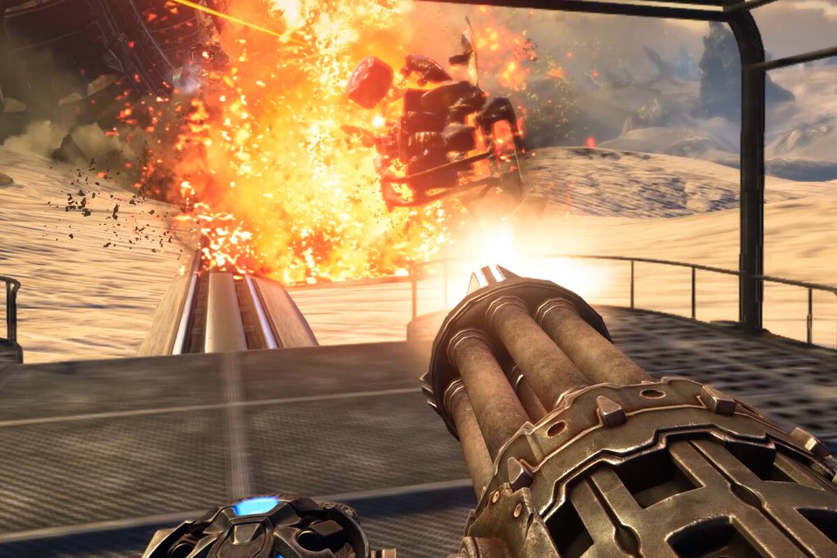 Así se ve la remasterización de Bulletstorm