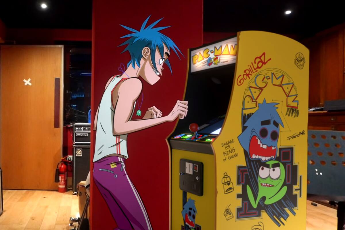 Gorillaz rinde homenaje a un clásico del gaming con PAC-MAN, su nueva canción