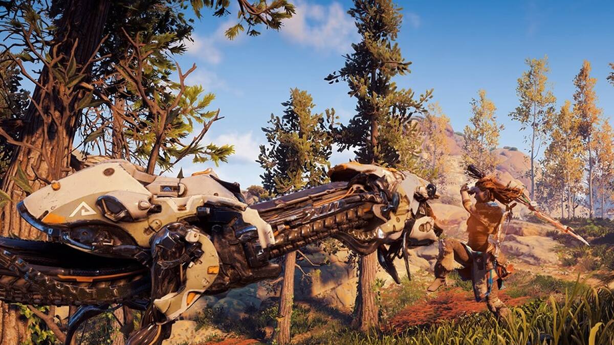 Checa estas ilustraciones de Geralt y Aloy