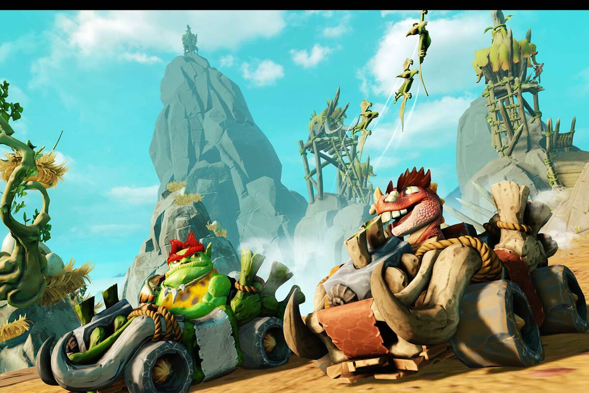 Vamos de regreso a la prehistoria con Crash Team Racing Nitro-Fueled
