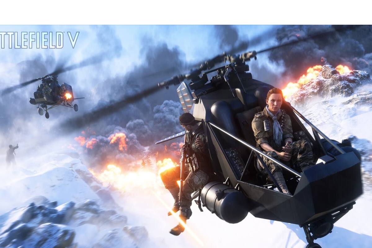 Toda esta acción te espera en Firestorm, el Battle Royale de Battlefield V