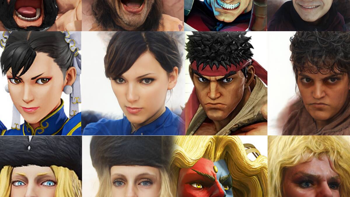 Chun-Li, Ryu y M.Bison se convirtieron en seres de pesadilla gracias a una inteligencia artificial