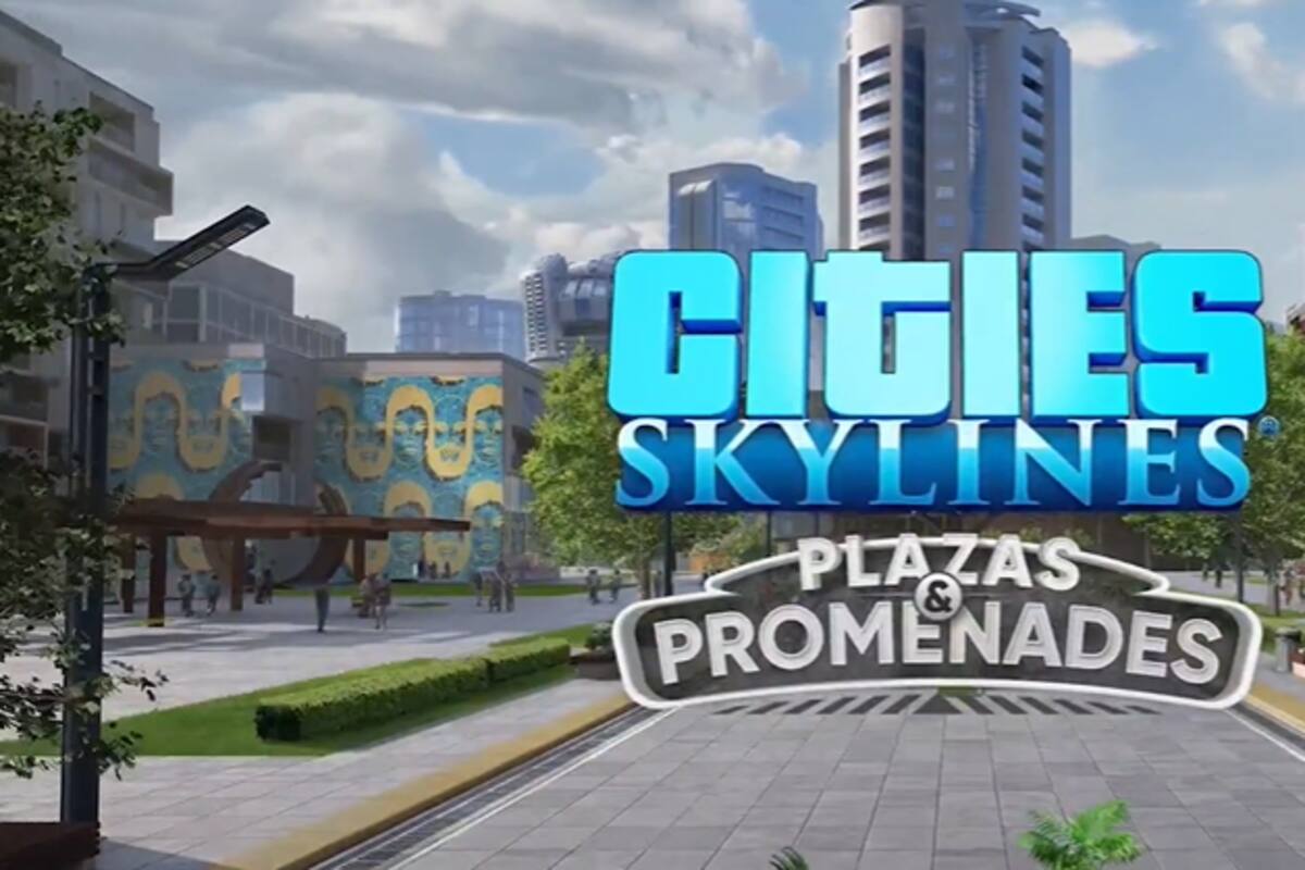 Cities Skylines - Tráiler DLC "Plazas & Promenades"