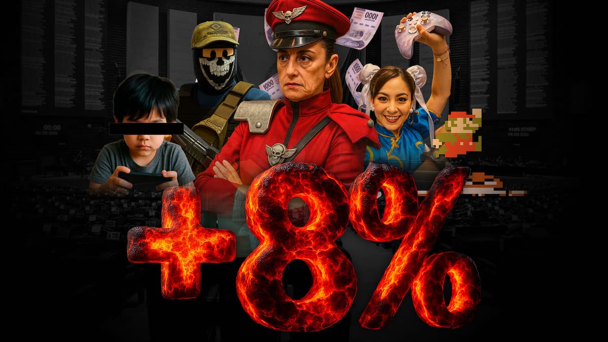 El impuesto de 8% a videojuegos es “justicia social”… ¿A qué hora dicen que es bait?