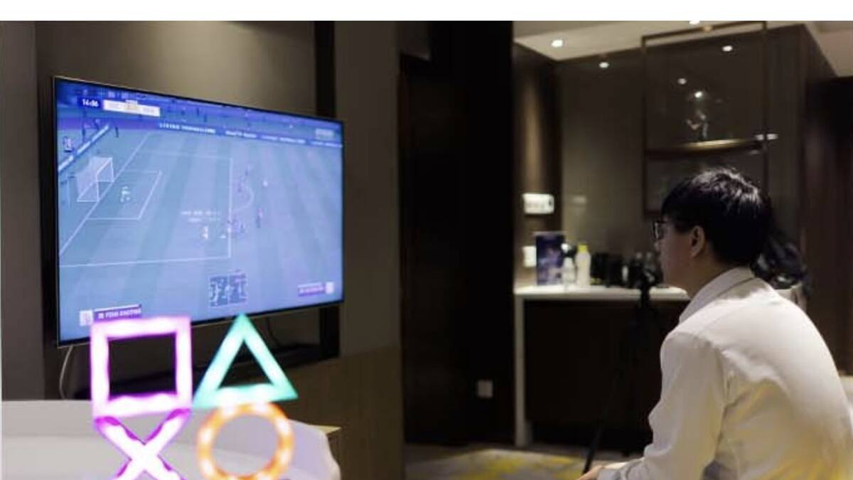 Clientes pueden disfrutar la consola con una pantalla y un sistema de sonido de Sony
