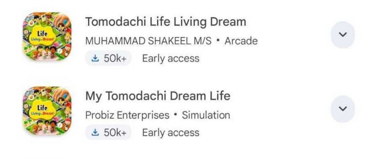 Clones de Tomodachi