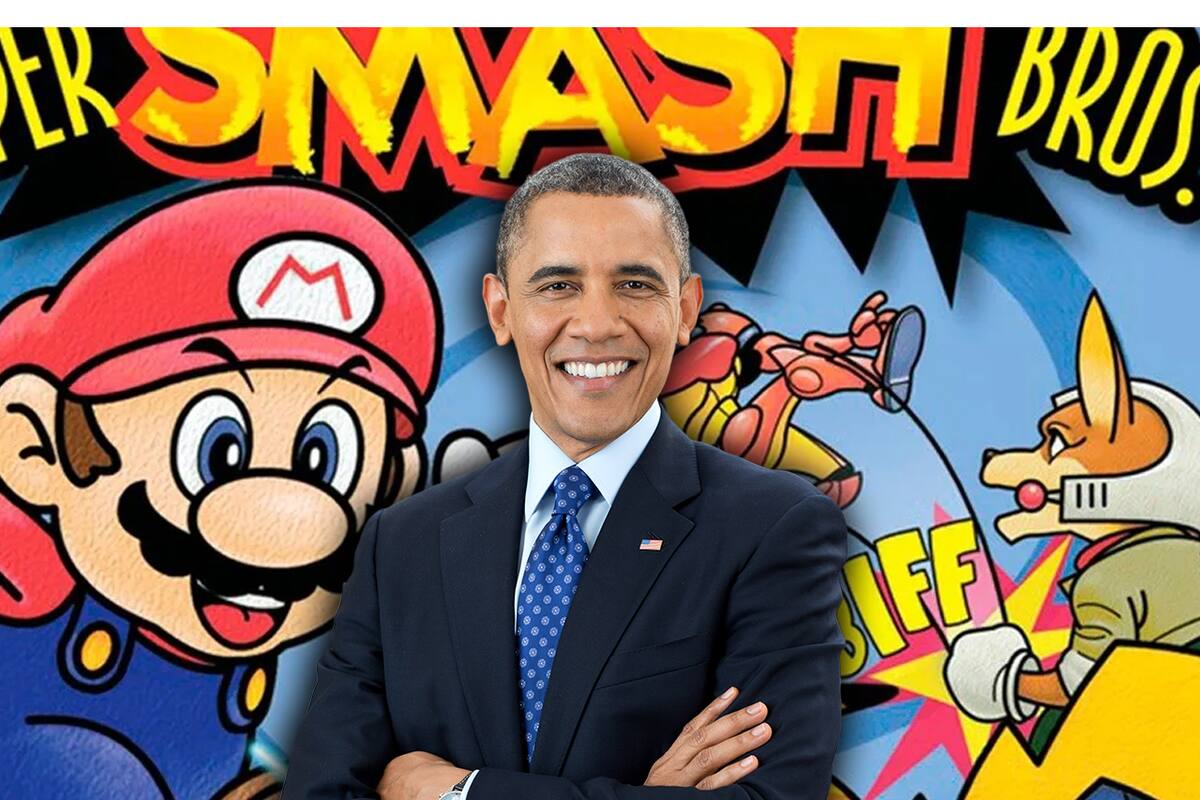 El expresidente Barack Obama es fan de Super Smash Bros. y este es su mejor personaje