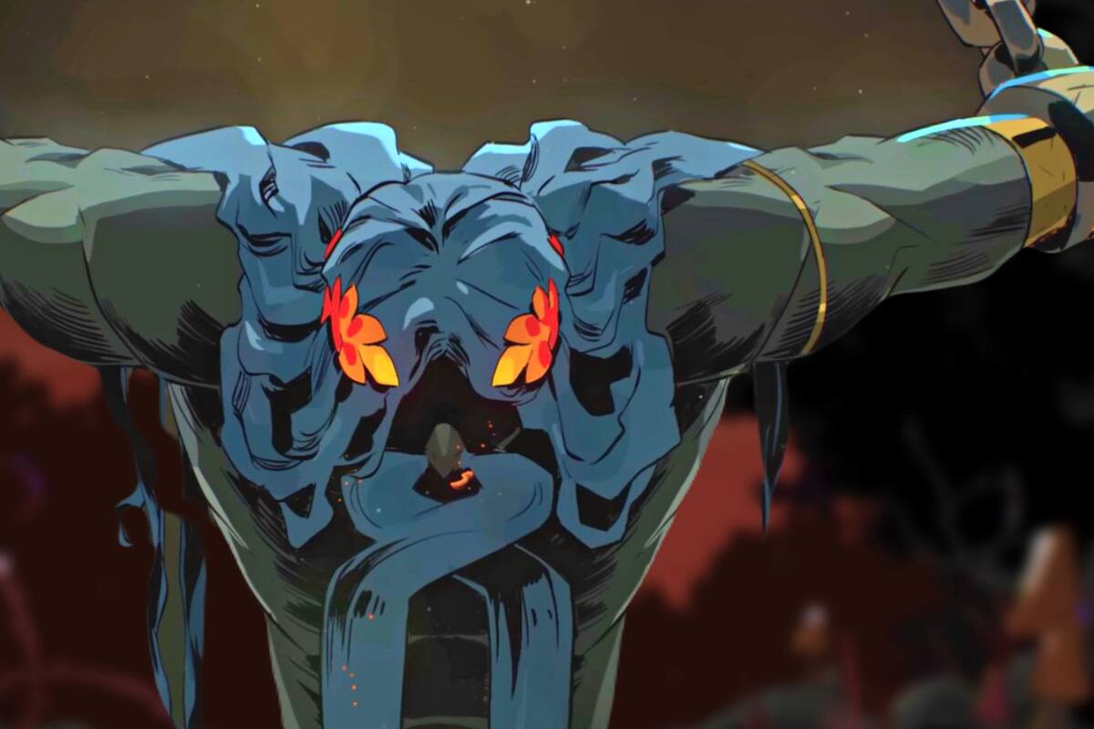 Who is the chained character in the Hades 2 trailer?