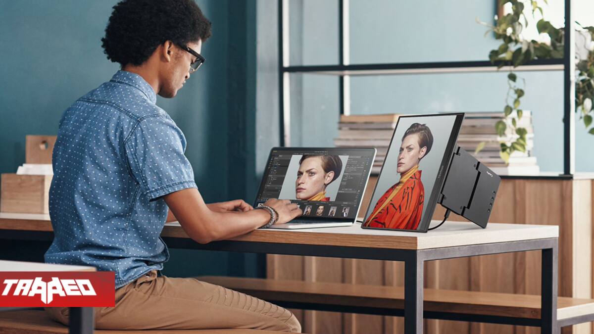Con conectividad de un solo cable USB C que ofrece video, audio, datos y energía