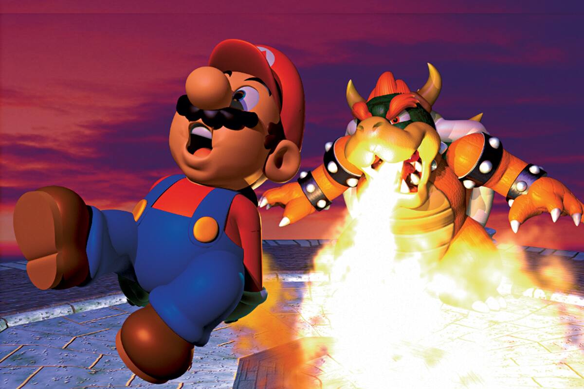 Charles Martinet reveló qué dice Mario al final de Super Mario 64