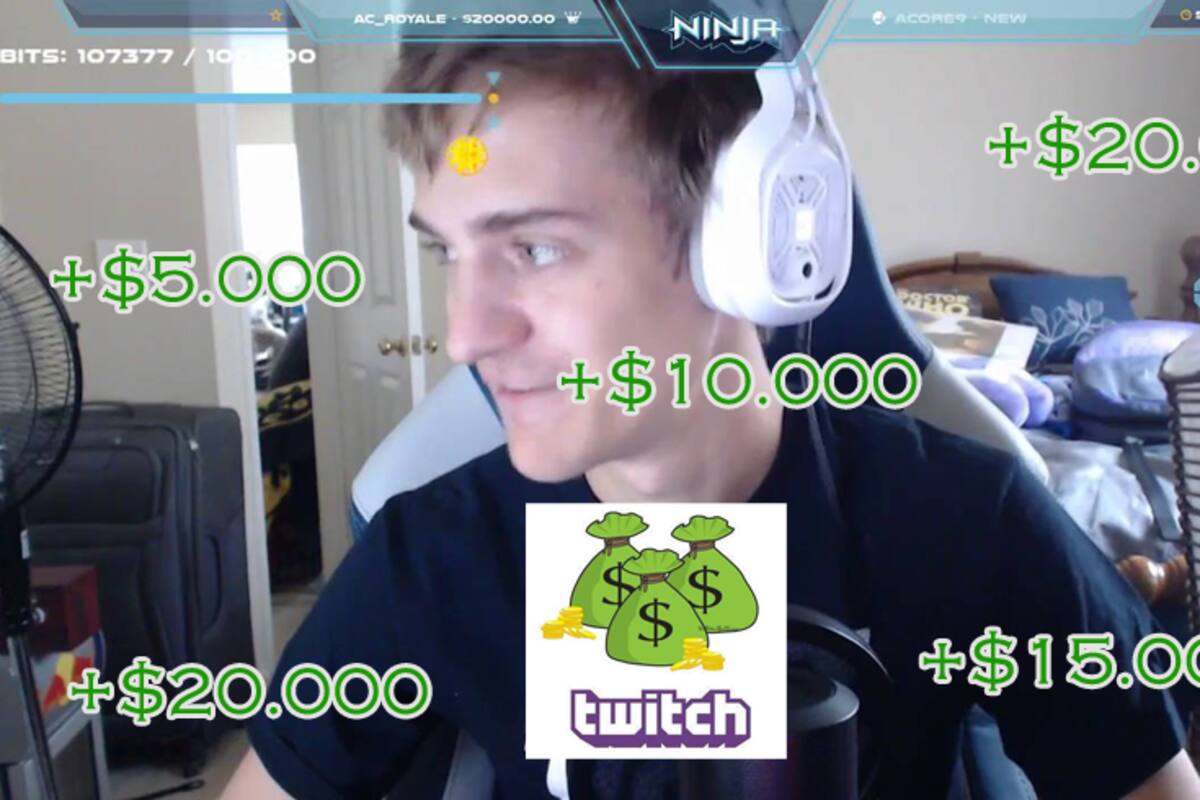 Streamer de Twitch recibe mas de $65.000 dolares en donaciones