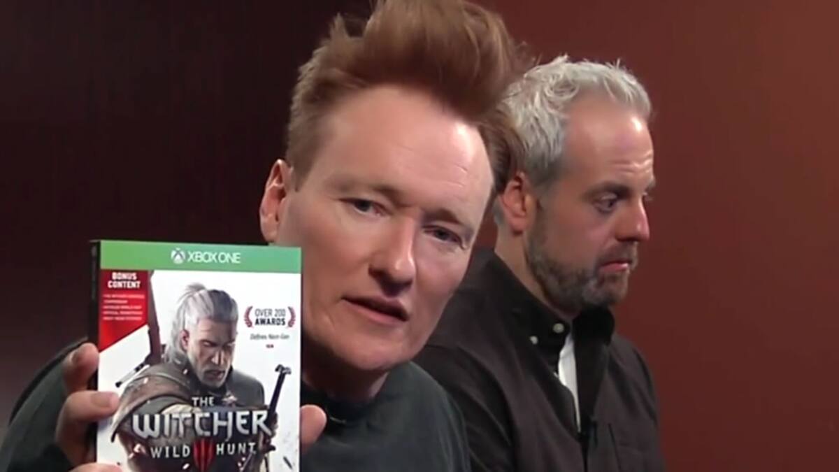 Conan O'Brien queda asombrado por la sexualidad del juego